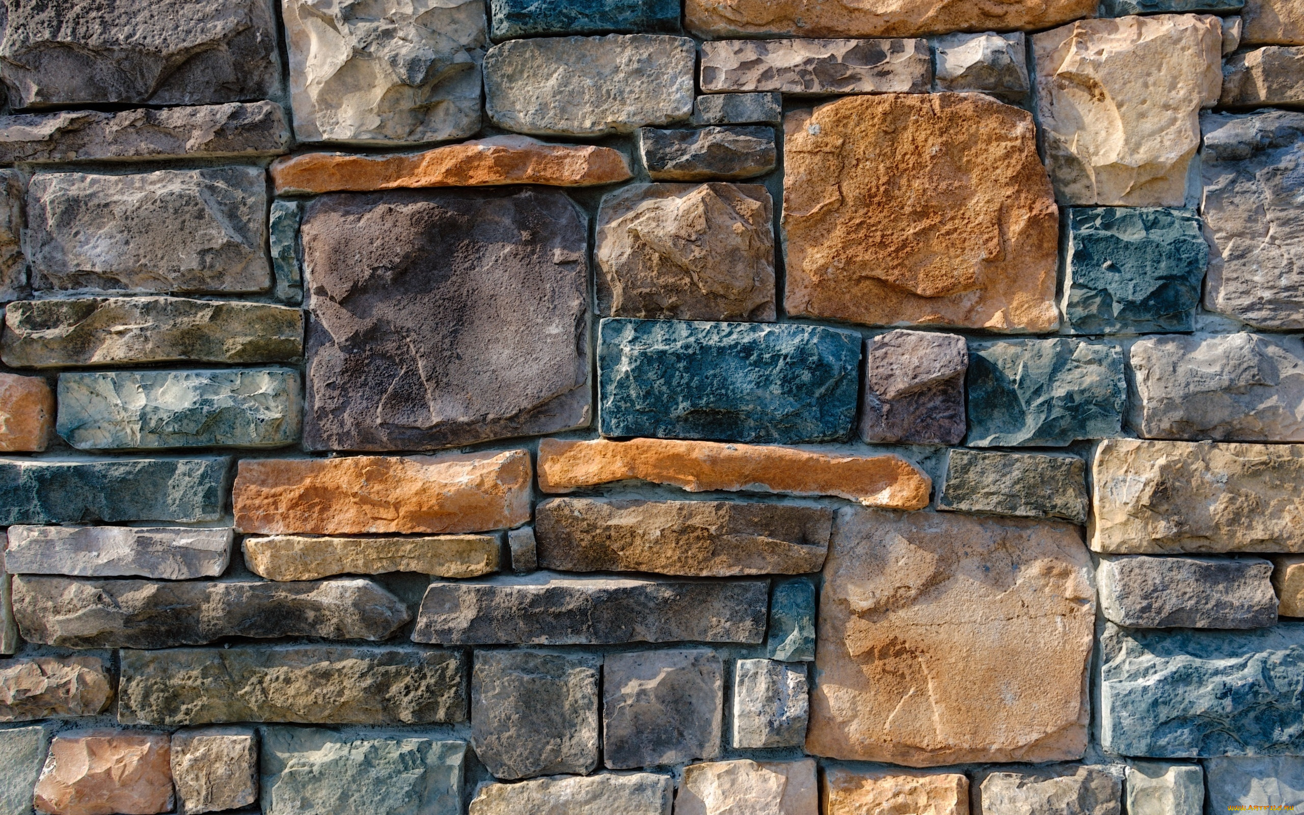 , , stone, wall, colorful, pattern